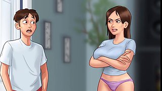 Big tits milf, porn games, animation sex