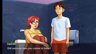 Looker Room Fun With Class Mate Episode 2 SummerTime Saga GamePlay