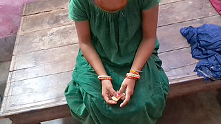 Beautiful Indian maid