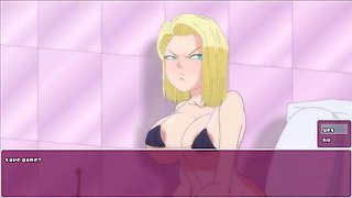 Android 18's naughty adventure in the world of Dragon Ball
