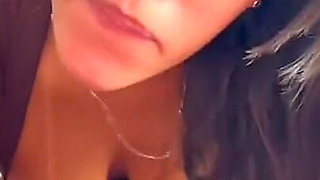 Bruna Paz Sucking Cock Slowly and Leaving It Very Wet