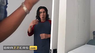 Brazzers - cougars Lexi Luna and Emily Addison have a perspiring threesome with lexi's sonnie