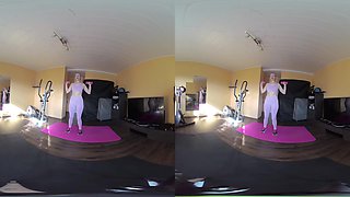 German Blonde Has Lot Of Fun Instead Of Fitness - BlondeHexe