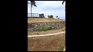 We Found a Large Round Stone Sundial (altar) at the Top of a Hill in a Park