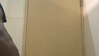 BBC cumming in public washroom - Part1