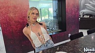 I'm a Daddys Girl! Dylan Moore Car Wash Creampie Scene - Nookies