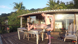 Sex on Ilhabela Beach with the Naughty Dread Hot