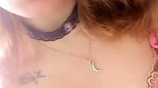 Gentle homemade striptease. Close-up