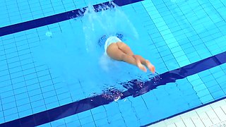 Katy Soroka - Hairy Teen 18+ Underwater