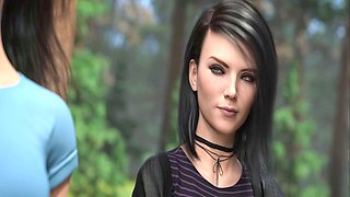 Cartoon fantasy with anal beads and a celebs twist