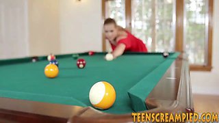 Young creampie paramour rails cock and gives suck off