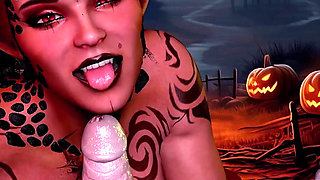 POV. Baldur's Gate 3 Carlah Fucks Big Fat Cock