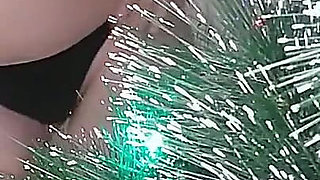 Christmas Teasing Big Boobs