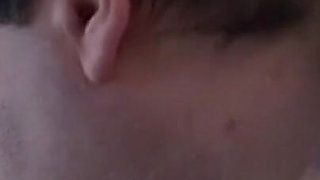 Fantastic Young Masked MILF Fucked by a Fat Guy Who Cums with a Handjob