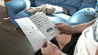 Big tit babe Roxie Sinner gets to fuck her friend's man on his birthday