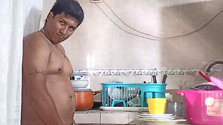 Domestic worker alone with her boss
