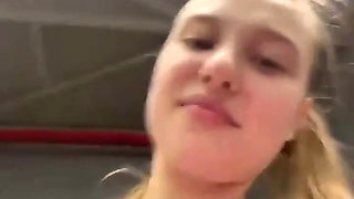 Sexy Training and Squirting in the Gym