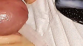 Threesome Desi Slut Huge Cumshot All Over Her Tight Pinkish Pussy