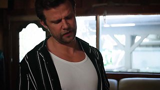 Gorgeous asian milf with a perfect body has awesome threesome with two muscular studs