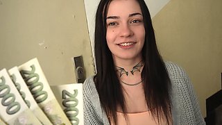 Czech Streets 142: Beautiful 18 and Step Uncle Pervert