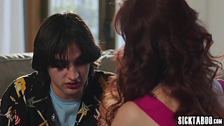 Big breast stepmom is finally here for me