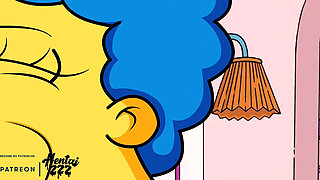 HOMER IS CHEATED MARGE FUCKS CARL CARTOON PORN