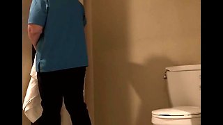 Housekeeping Services Black Dick In Hotel Bathroom