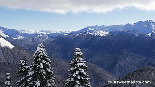 Let it Snow! Lebians Orgasm after Skiing by ClubSweethearts