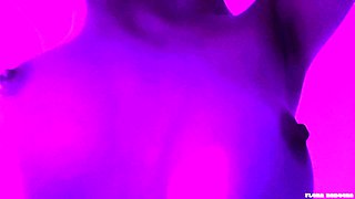 Pussy masturbation in close up with gorgeous blonde teen