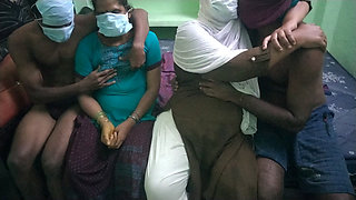 Foursome Hot Couples Swapping in My House