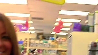 Gorgeous brunette babe gets pounded from behind