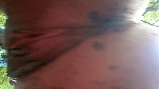 Dirty Pussy in the Forest Extreme Close up