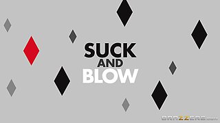 Suck And Blow With Adria Rae, Keiran Lee - Brazzers