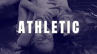 Wrestling: Blonde, Brunette  Lesbian Porn