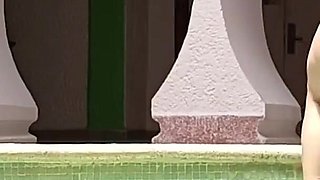 Amazing Anal Fuck at the Pool with This Big Ass Latina
