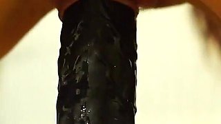 Big Black Rubber Dildo