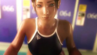3d hentai swim suit: Blowjob  Stripchat Porn