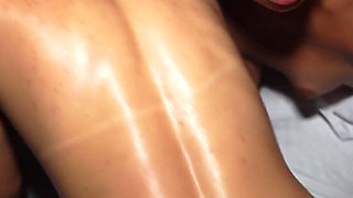 Tape Her Shut - Cheating Whore Used by Her Ex and His New GF