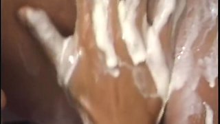 Brunette Milf Ass Fucked By Big Cock In Sauna