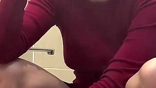 Smoking in the Bathroom While Squatting