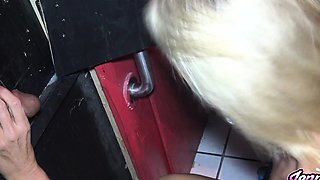 Charlie glory hole blowjob