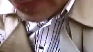 Old Daddies Sucking Outdoors