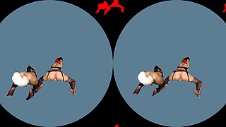Halloween Special: Dual Anal Catgirls