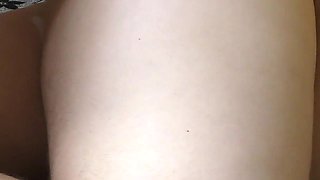 Two Cumshots on Wife Ass and Pussy From Behind! - Milky Mari