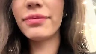 Shy_priincess masturbates in public toilet