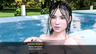 Hot Ukrainian MILF Gets Double Penetrated in Public - Fashion Business Hentai Gameplay Part 17