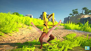 Rabbit Monster Grinding Woman (sapphire Safari V.23)