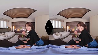 Nipponese nasty bimdo incredible VR sex