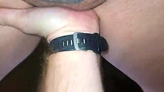 CHEATING SLUT WIFE gets CREAMPIE after pussy licking and rough pussy play in a hotel room
