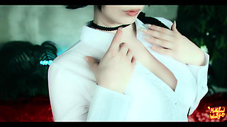 DMC. Divine blowjob from Lady. Creampie in pussy - MollyRedWolf